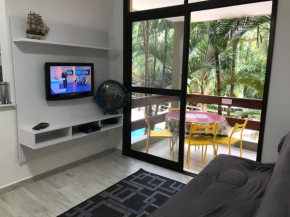 Riviera de São Lourenço com sacada gourmet,smart TV e Wi-Fi